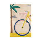 Woodhi Wood Postcard Miami Bike