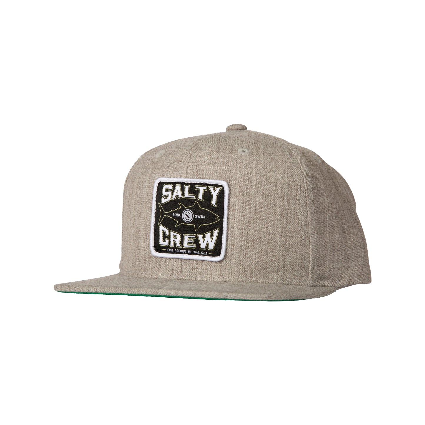 Salty Crew Tight Lines 6 Panel Oatmeal OS