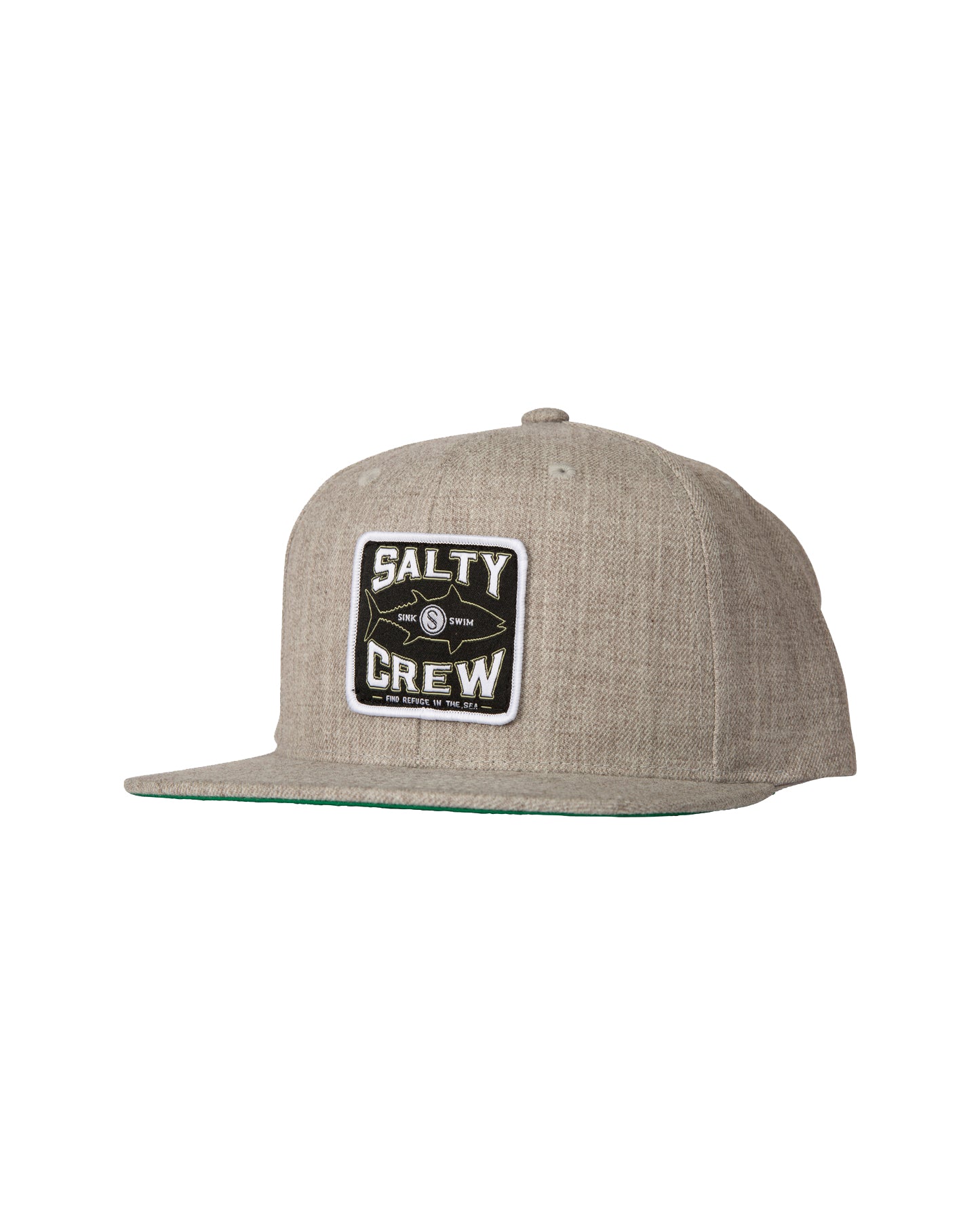 Salty Crew Tight Lines 6 Panel Oatmeal OS