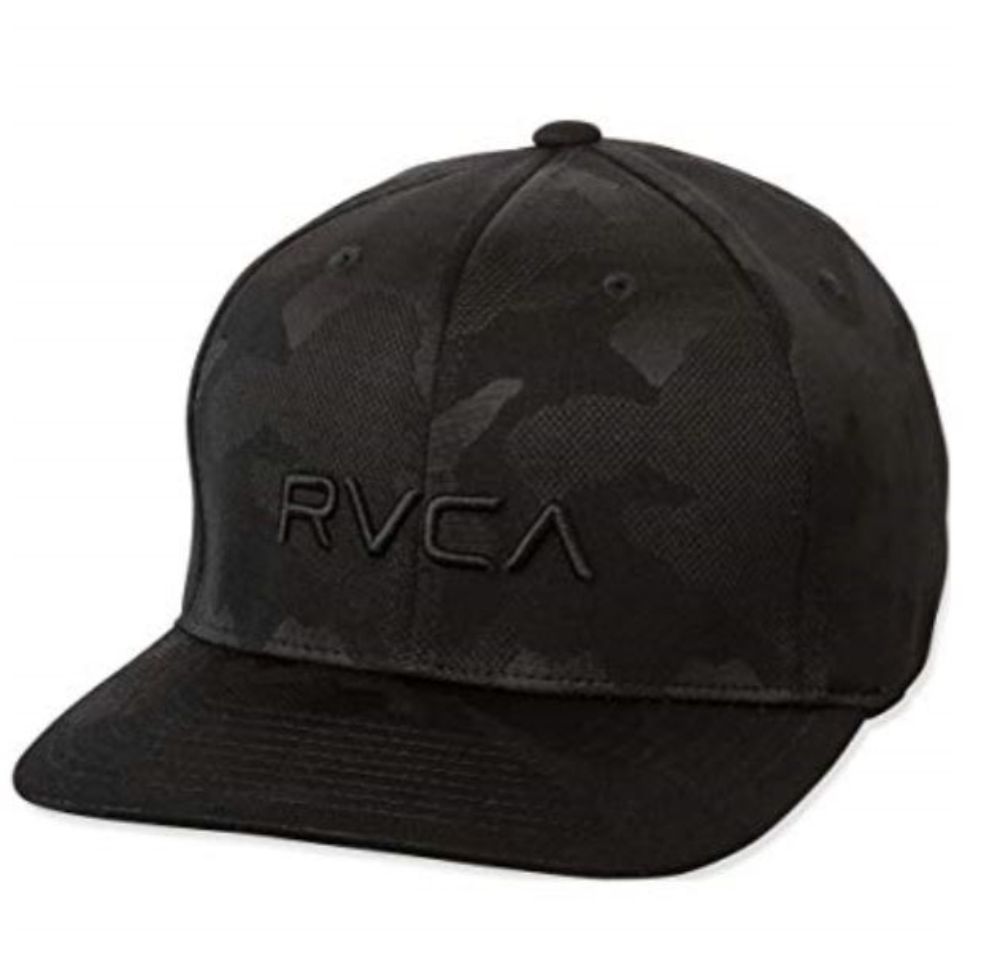 RVCA Flex Fit Hat BKC-BlackCamo L/XL