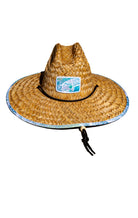Island Water Sports Straw Hat Current-Blue L