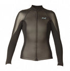 Xcel Axis Smoothskin 2/1mm L/S Front Zip Womens Wetsuit Jacket BLK-Black 6