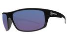 Electric Tech One Polarized Sunglasses Gloss Black Ohm Plus Blue Sport