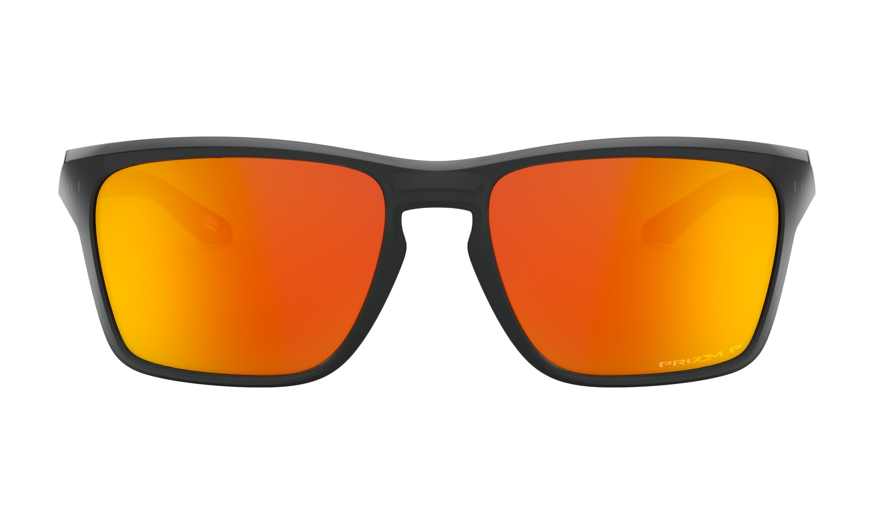 Oakley Sylas Polarized Sunglasses BlackInk PrizmRuby Square