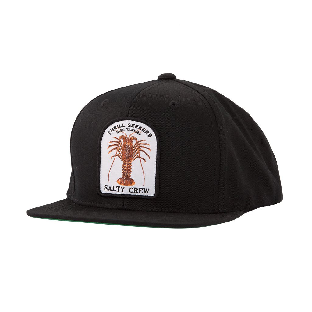 Salty Crew Buggin Out Boys 5 Panel Hat BLK-Black OS