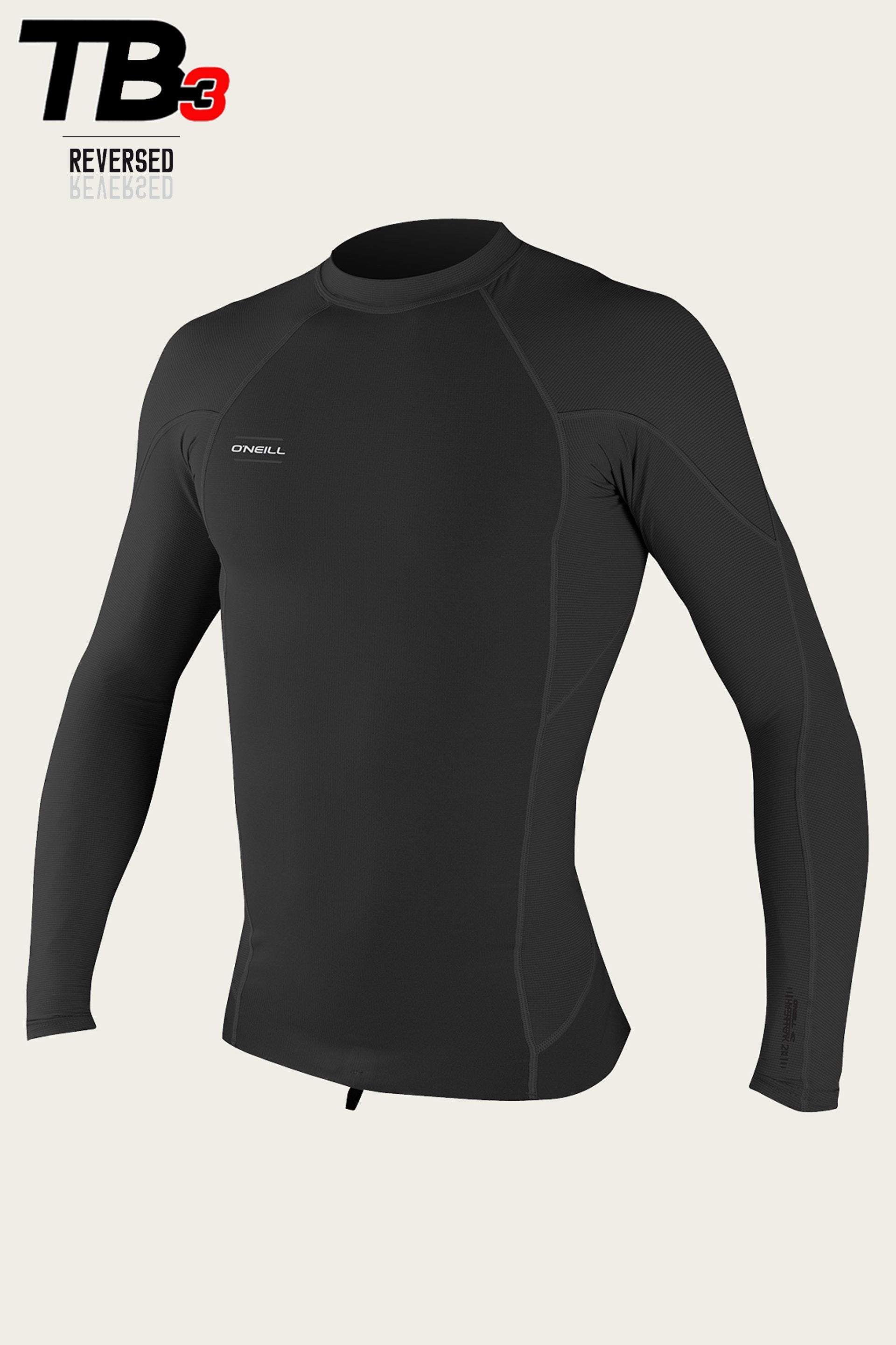 O Neill Hyperfreak 1mm Neo-Skins LS Wetsuit Jacket A00-Black-Black M
