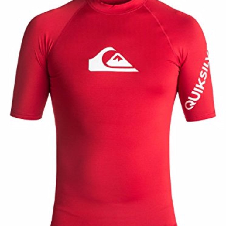 Quiksilver All Time Boy SS Lycra RQR0-QuikRed L
