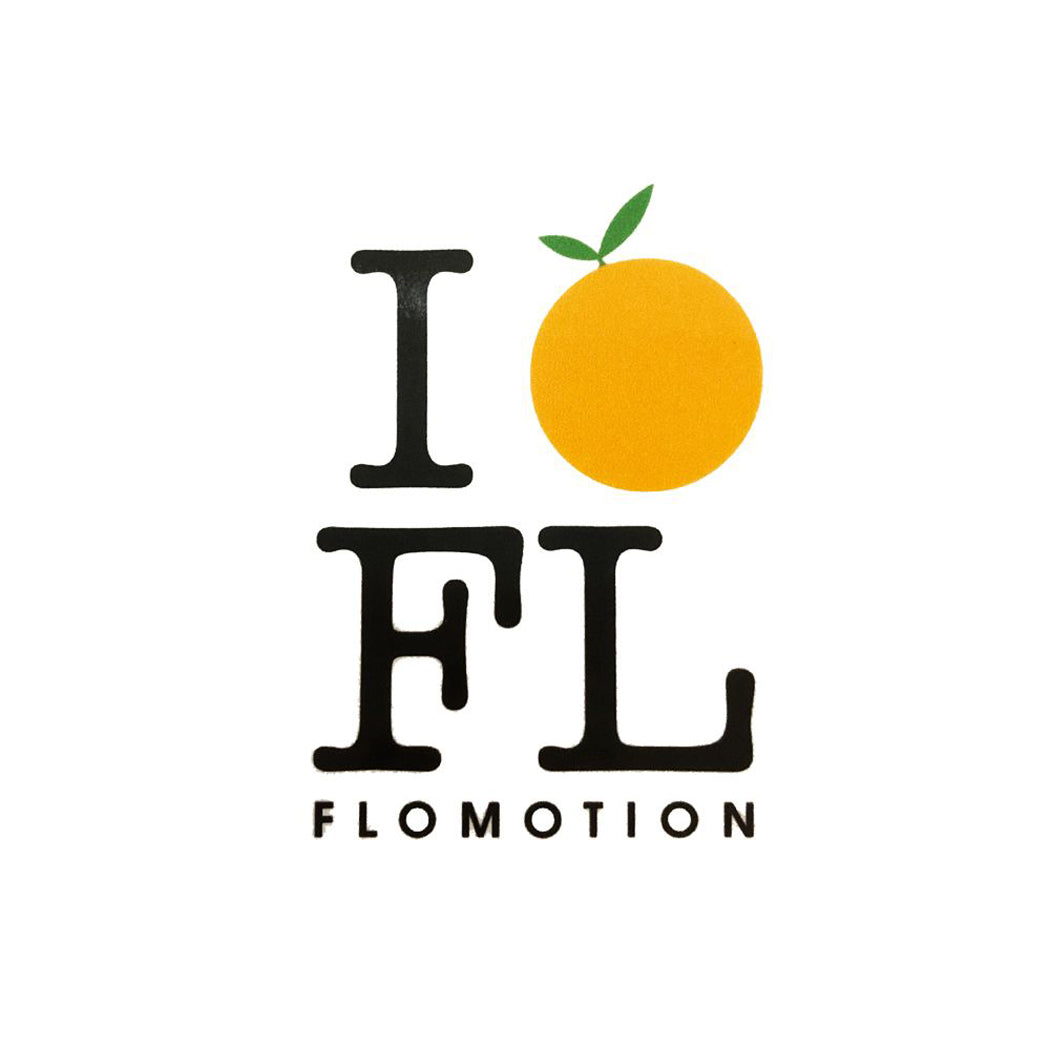 Flomotion I Orange Sticker