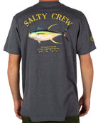 Salty Crew Ahi Mount SS Tee Grey Heather S