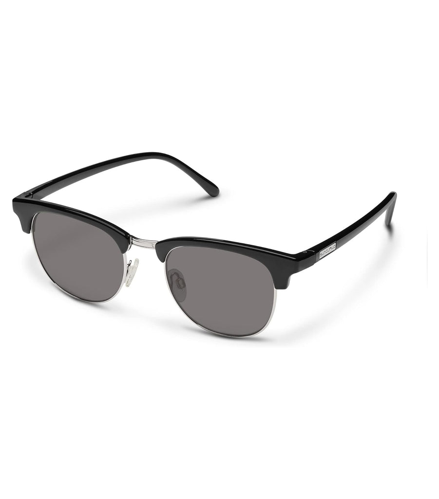 SunCloud Step Out Polarized Sunglasses Black Grey
