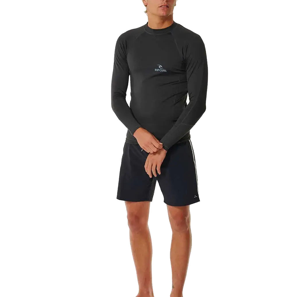 RIP CURL STACK UPF PERF L/S 8264-WASHED BLACK M