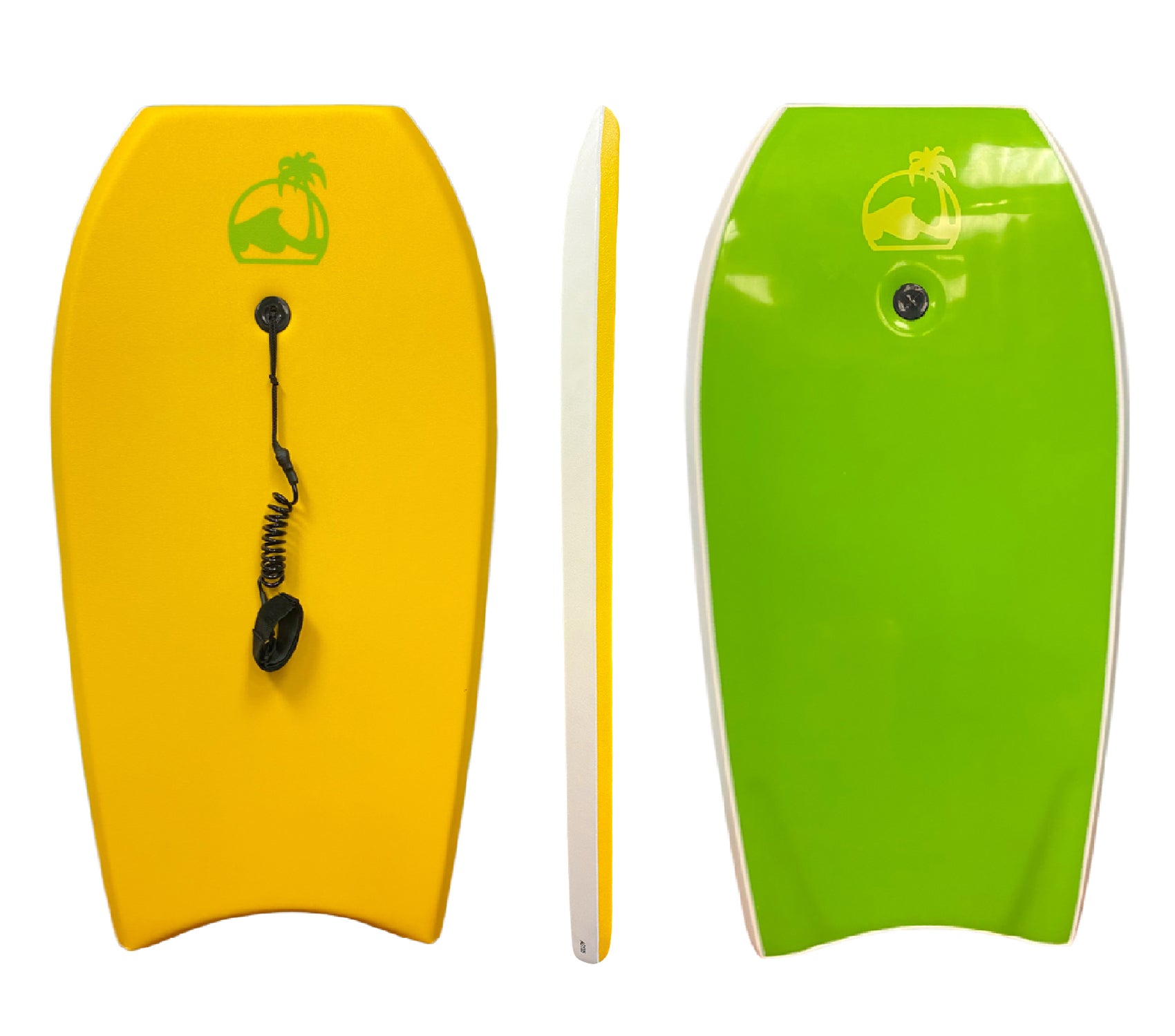 Island Water Sports Bodyboard Yellow 42in