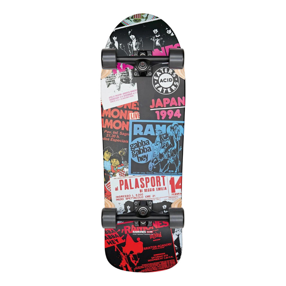 Globe Aperture Complete Skateboard Ramones/Hey Ho 31