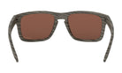 Oakley Holbrook Polarized Sunglasses Woodgrain PrizmDeepWater Square
