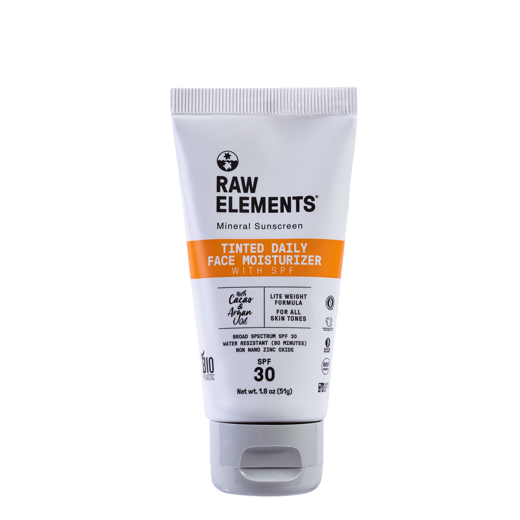 Raw Elements Daily Face Tint SPF 30 Tube 1.8oz