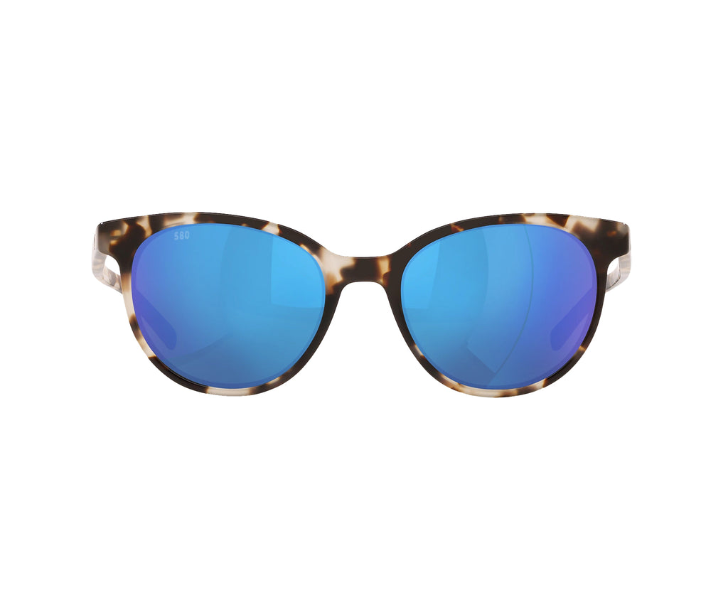 Costa Del Mar Isla Sunglasses ShinyTigerCowrie BlueMirror 580G