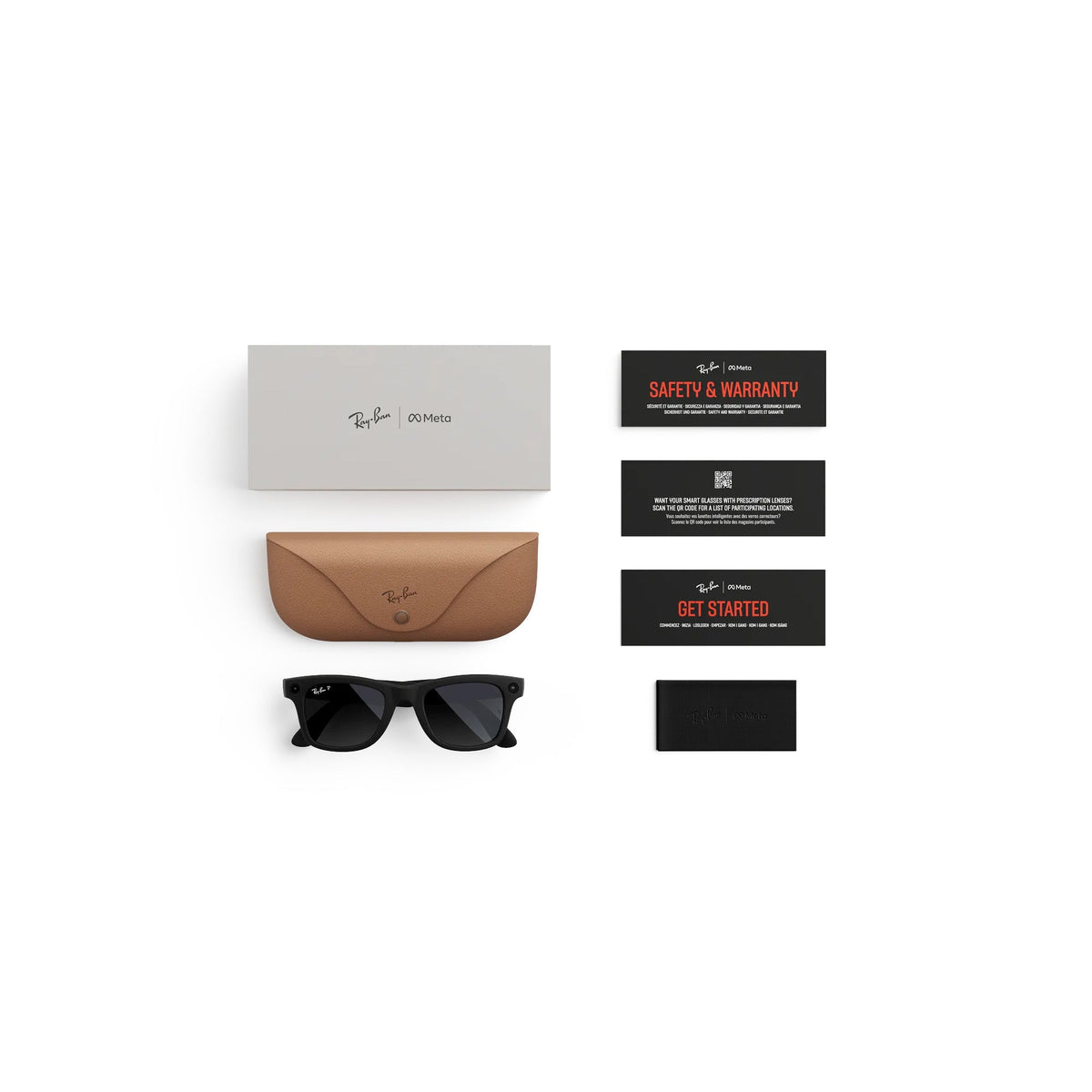 Ray-Ban Wayfarer Meta Smart Sunglasses MatteBlack gradientgraphite