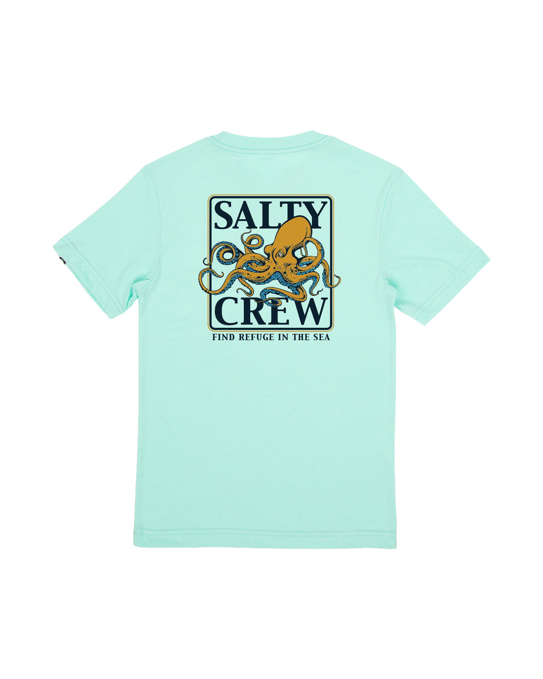 Salty Crew Ink Slinger Boys SS Tee Sea Foam S