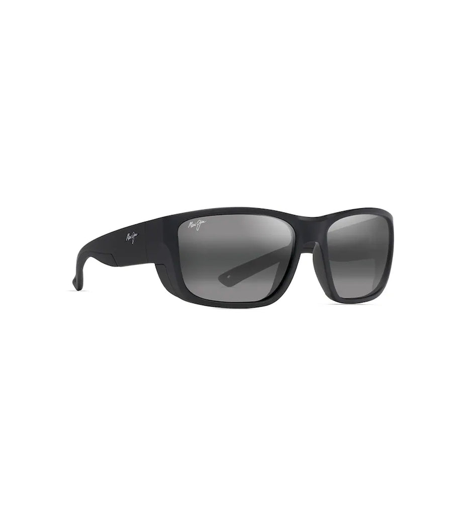 Maui Jim Amberjack Polarized Sunglasses MatteBlack Grey