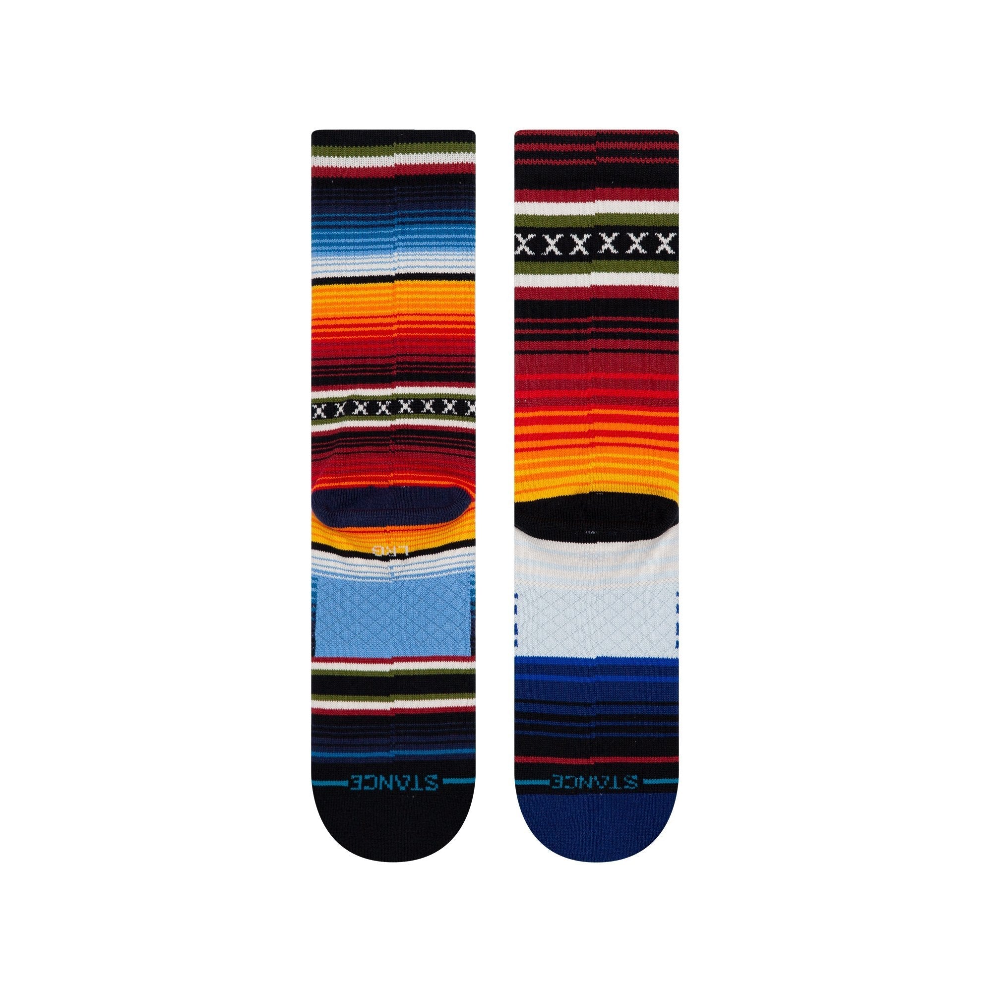 Stance Curren St Crew Socks Red M
