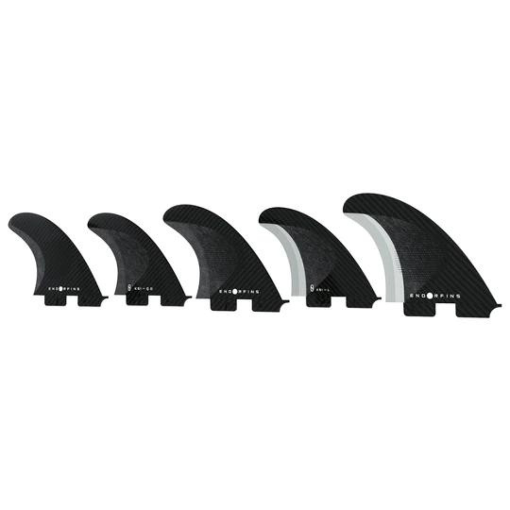 Firewire Endorfins Slater KS1 2-Tab 5 Fin Set Black-Black L
