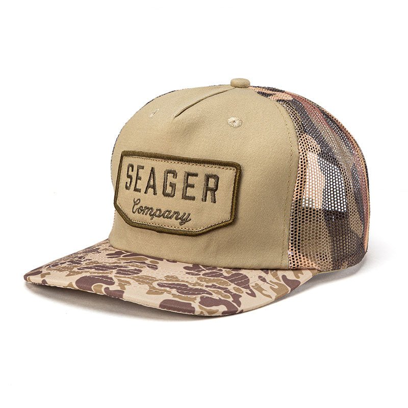 Seager Wilson Mesh Snapback Hat DuckCamo OS