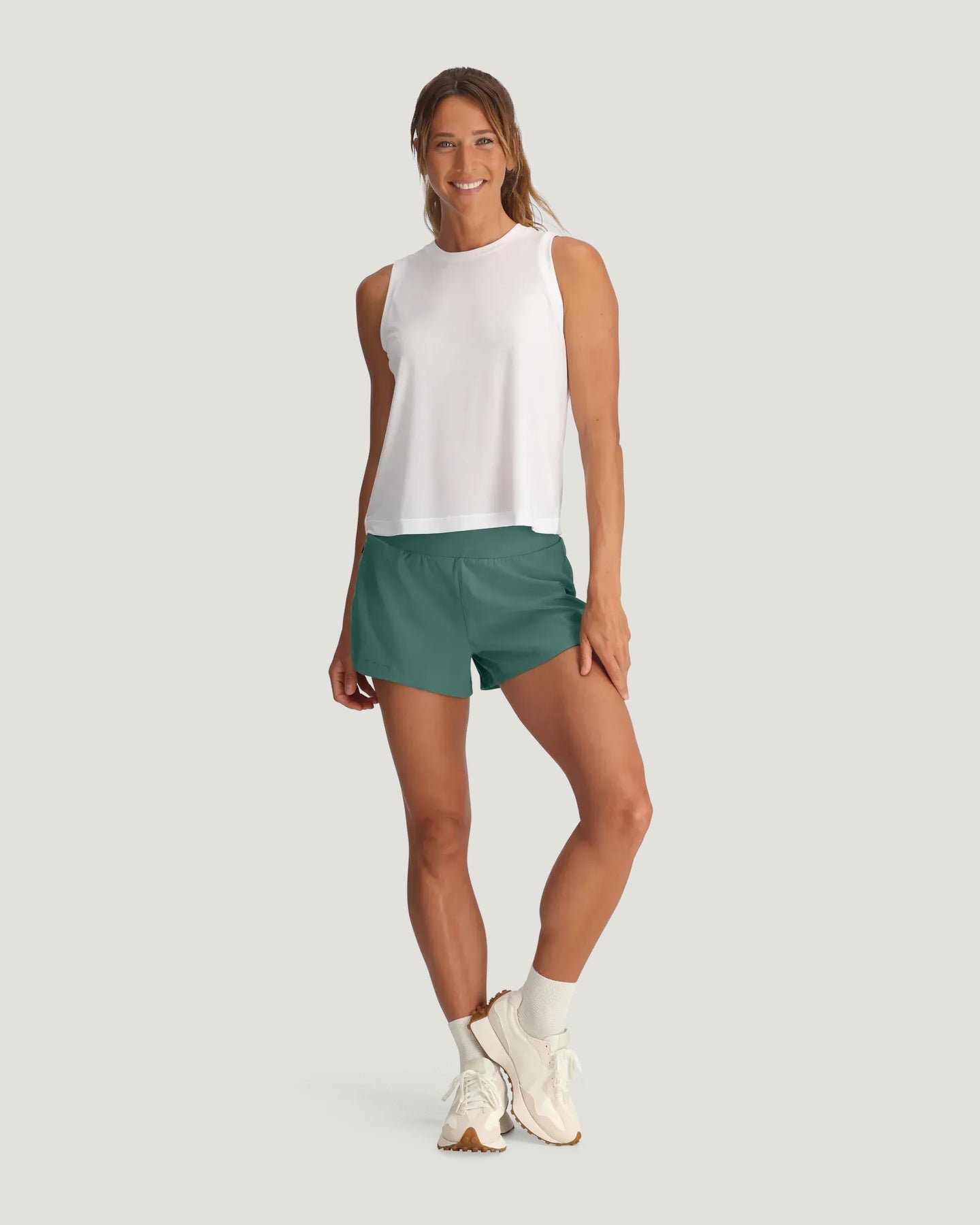 Free Fly Women's Bamboo-Lined Active Breeze Short 535-Sea Pine XS