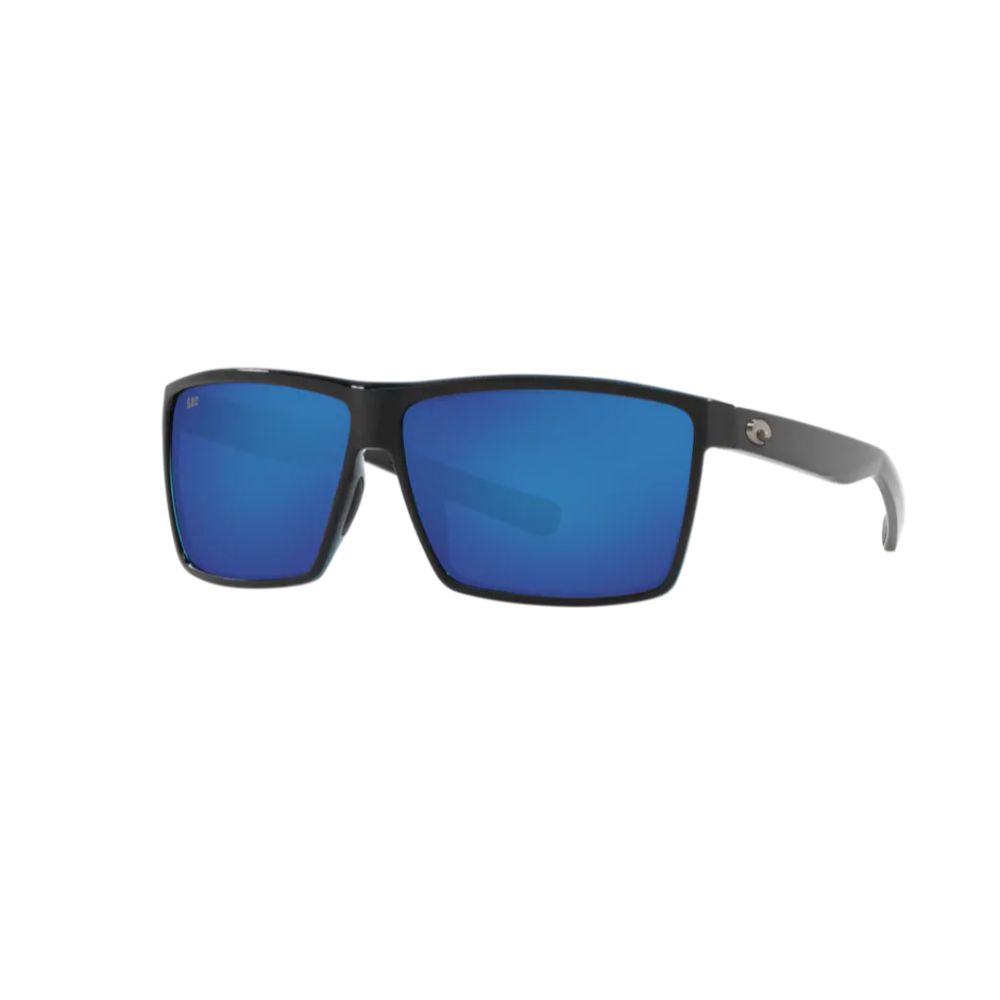 Costa Del Mar Rincon Sunglasses ShinyBlack BlueMirror 580G