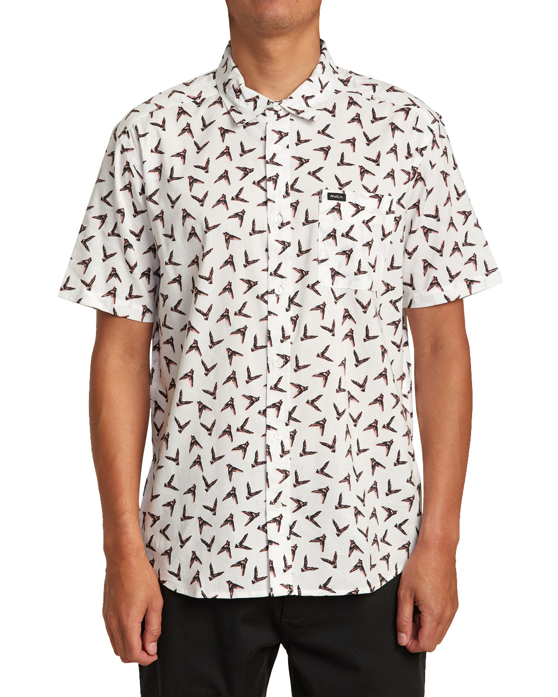 RVCA LEGEND AND MANA SS TEE ANW S