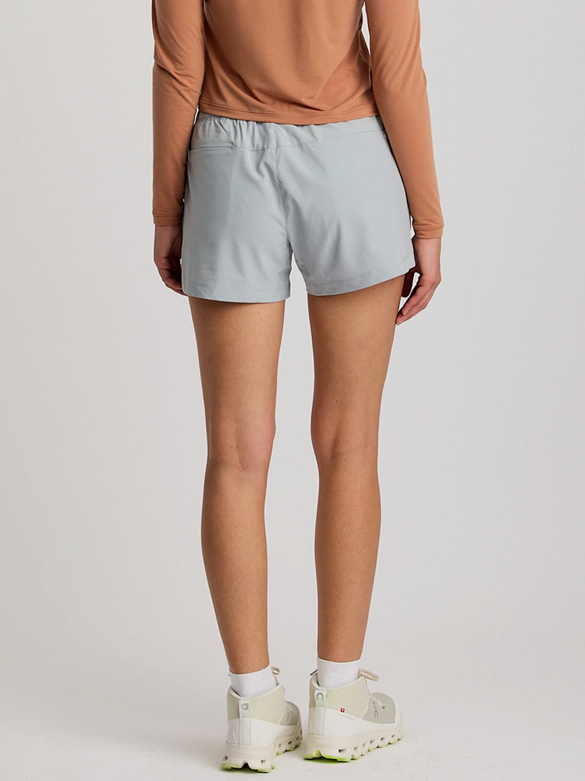 Free Fly Women's Pull-On Breeze Short Aspen Grey M