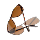 Electric Encelia Polarized Sunglasses Tort Ohm Bronze Oversized