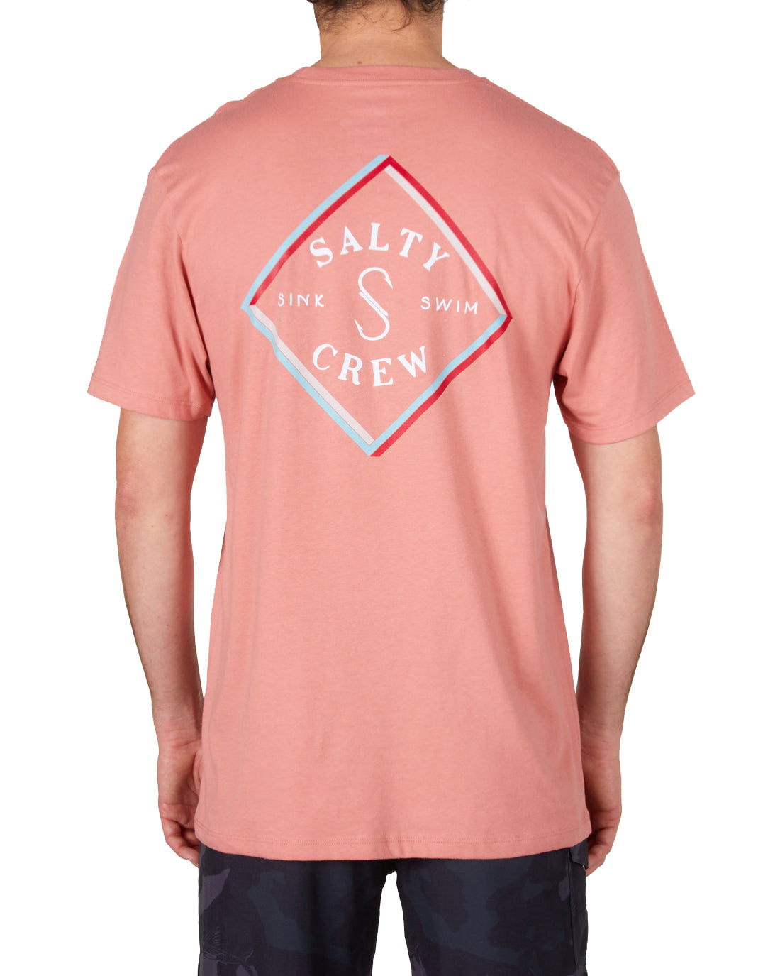 Salty Crew Optical Premium SS Tee Coral XXL