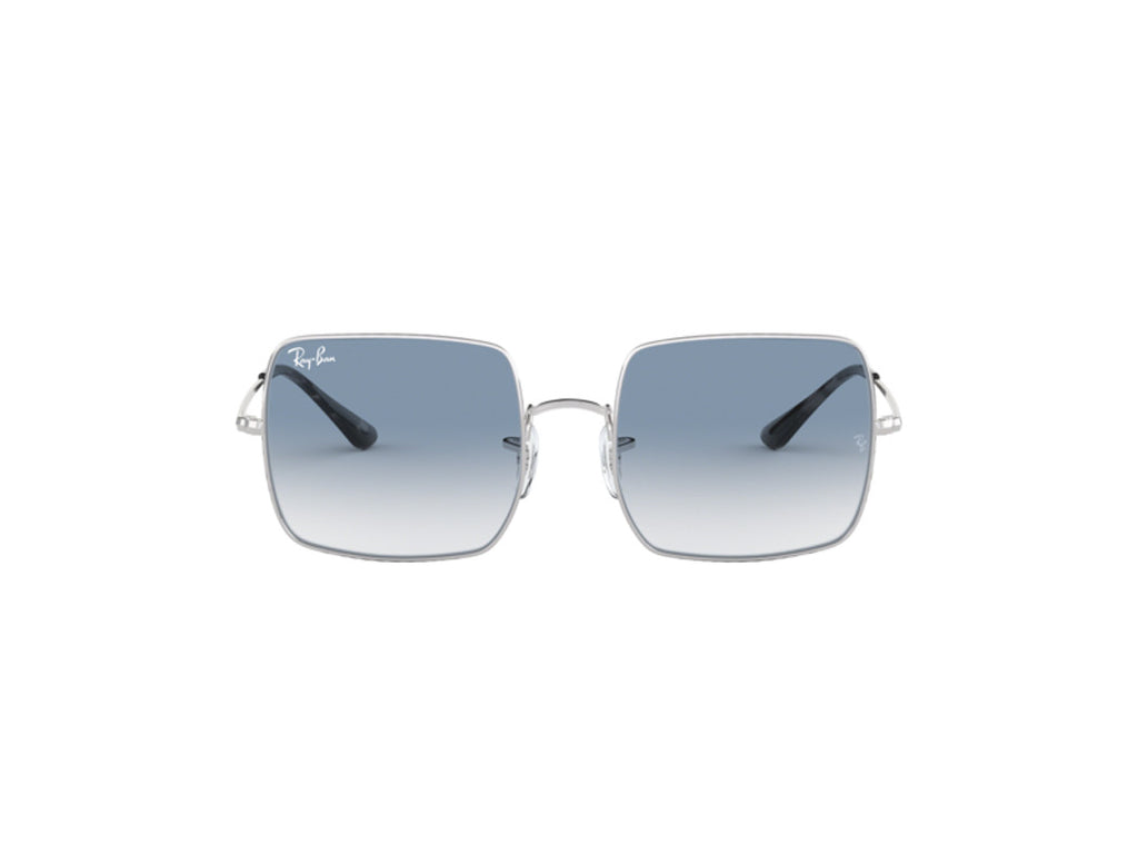 Ray Ban Square Sunglasses Silver GradientBlue Square