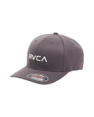 RVCA Flex Fit Hat DGY L/XL