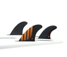 Future Fins P6 Alpha Thruster Fin Set Carbon-Orange M