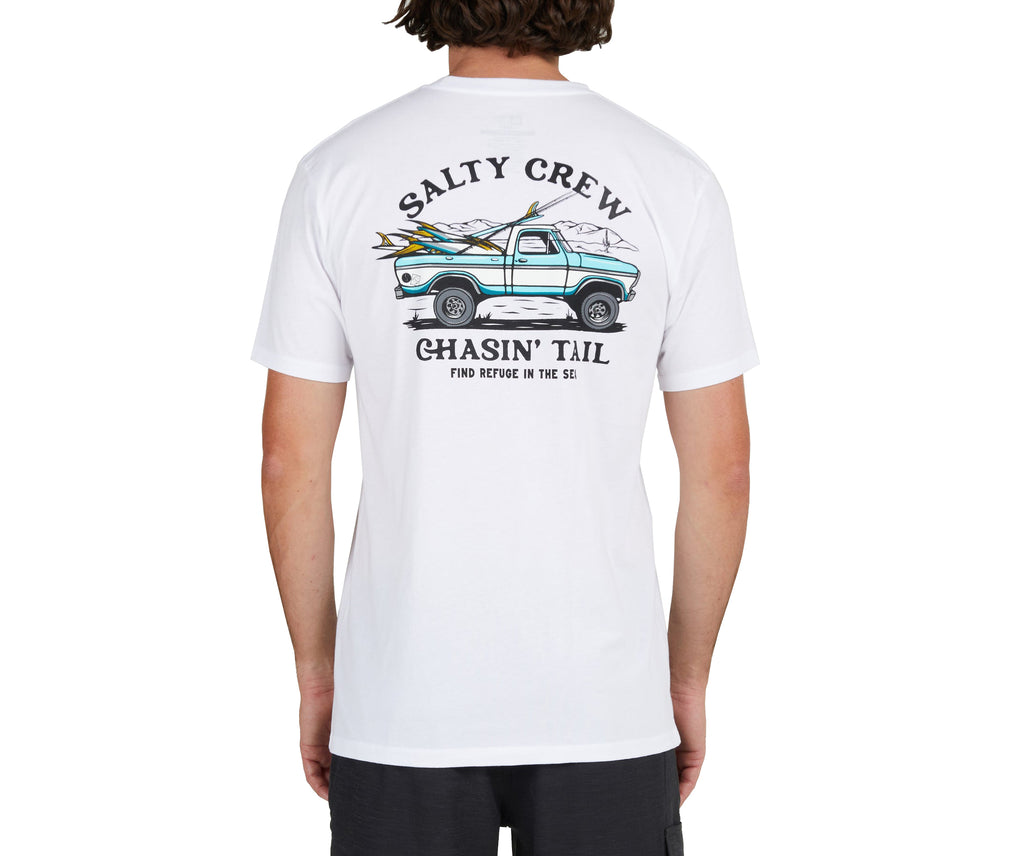 Salty Crew Off Road SS Tee White L
