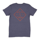 Salty Crew Tippet SS Tee NavyHeather/Red S