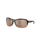 Costa Del Mar Seadrift Polarized Sunglasses ShinyTortoiseFade CopperSilverMirror 580G
