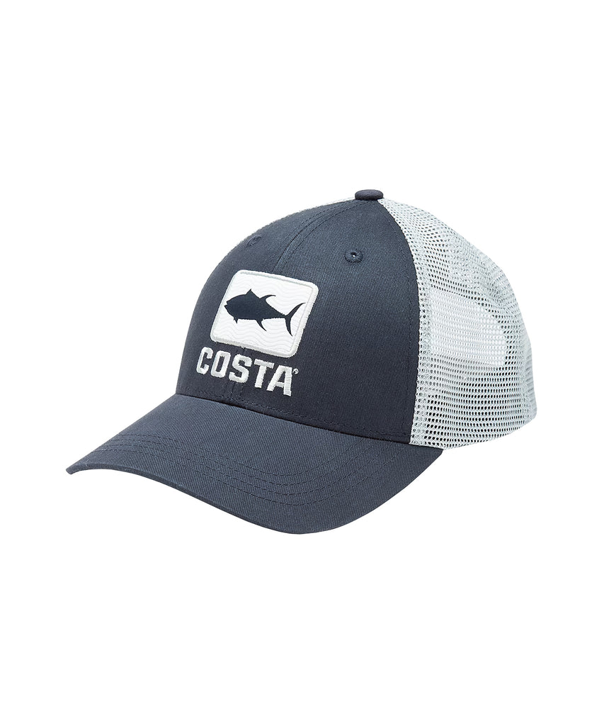 Costa Del Mar Tuna Waves Trucker Hat Navy OS