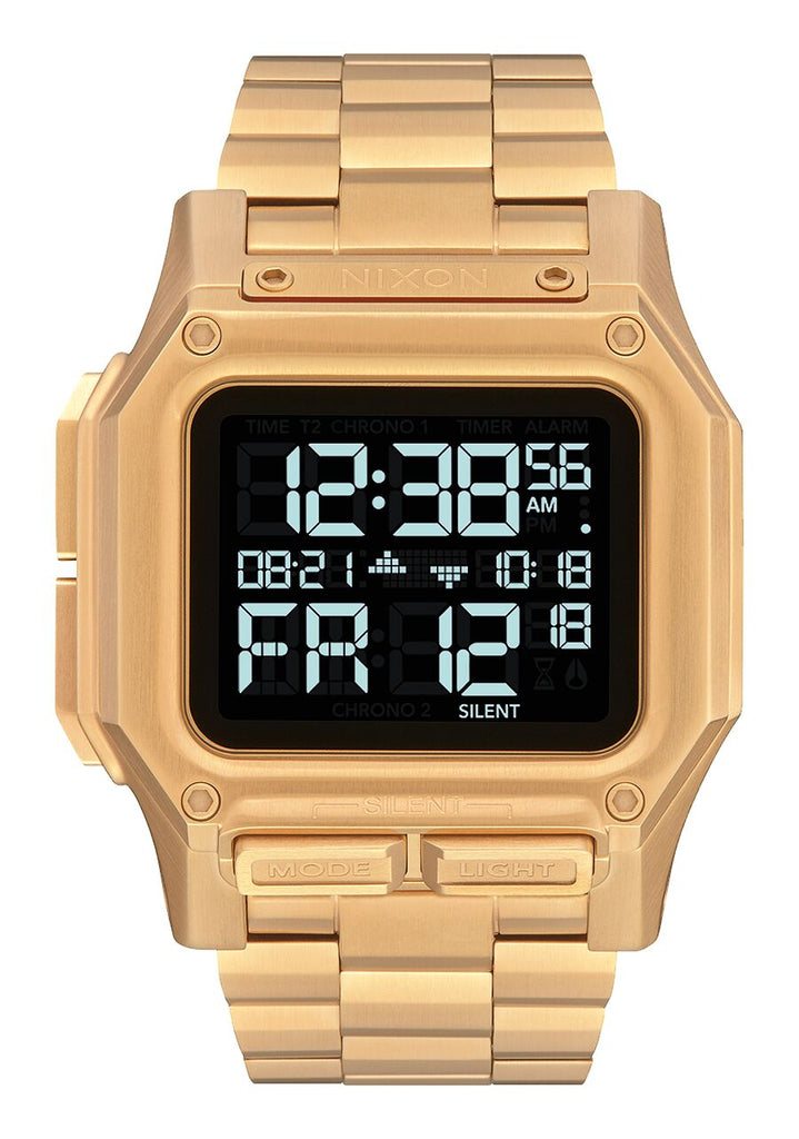Nixon The Regulus SS Watch 502-All Gold