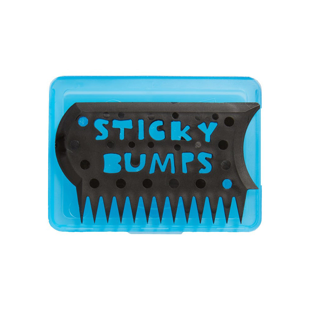 Sticky Bumps Wax Box and Comb Blue
