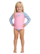 Roxy Bold Florals LS Rashguard Set GTD7 2