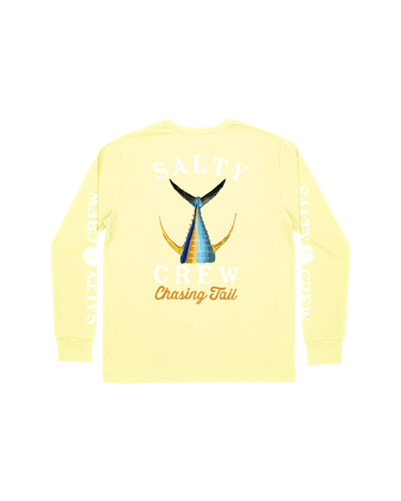 Salty Crew Tailed LS Tech Tee Yellow L