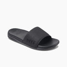 Reef One Slide Womens Sandal BLA-Black 9