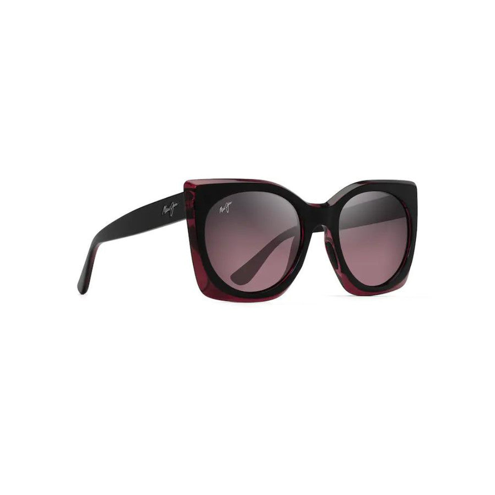 Maui Jim Pakalana Polarized Sunglasses BlackCherry Rose