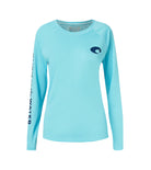 Costa Del Mar Tech Array Long Sleeve Tee AquaBlue l