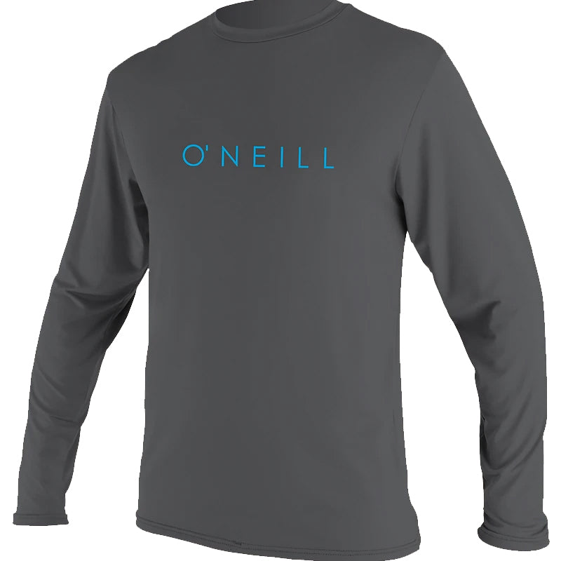 O'Neill Youth Basic Skins UPF30 LS Sun Shirt 189-Smoke 16