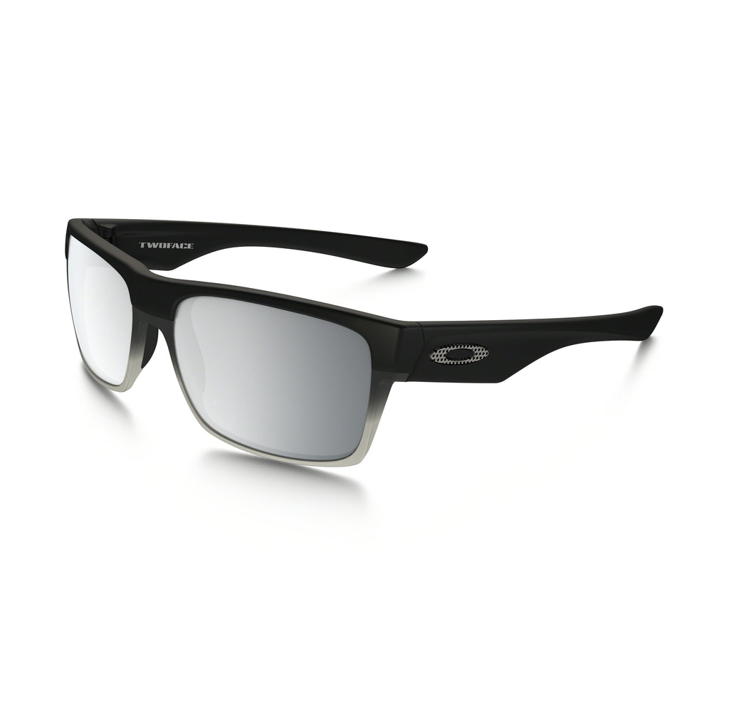 Oakley TwoFace Polarized Sunglasses Grey/Black Prizm Black Square