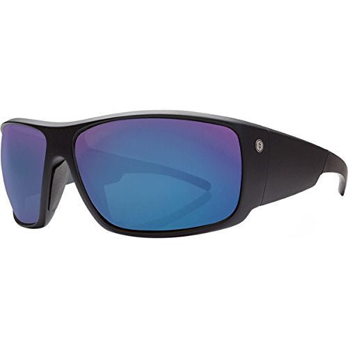 Electric Backbone Sport  Polarized Sunglasses Matte Black Ohm Plus Blue Sport