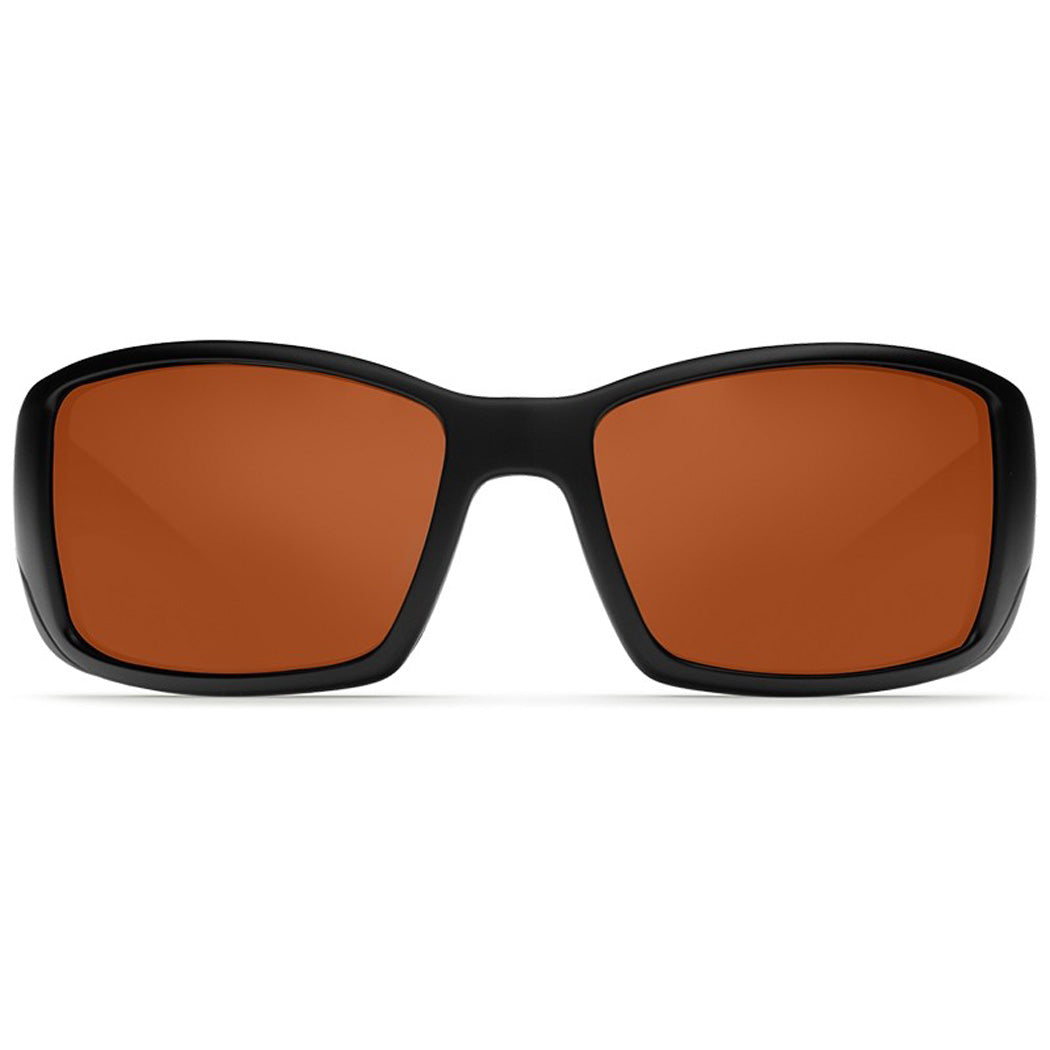 Costa Del Mar Blackfin Sunglasses Matte Black Copper 580G